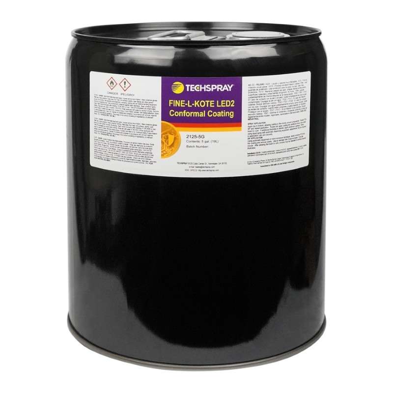 Fine-L-Kote™ LED Silicone Conformal Coating 2, 5 Gallon Pail